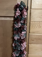 Two Hand Knitted Scarves. Two For 5 Multicolored Or Solids