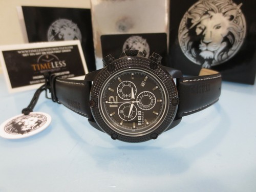 Versus by Versace Men's SOC090015 AVENTURA Chronograph Quartz Leather Watch - Picture 6 of 9