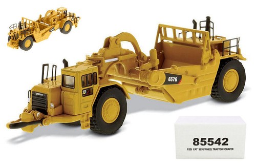 MODELLINO MEZZI CANTIERE DIECAST CAT 657G TRATTORE SCRAPER SCALA 1:125 - Foto 4 di 5