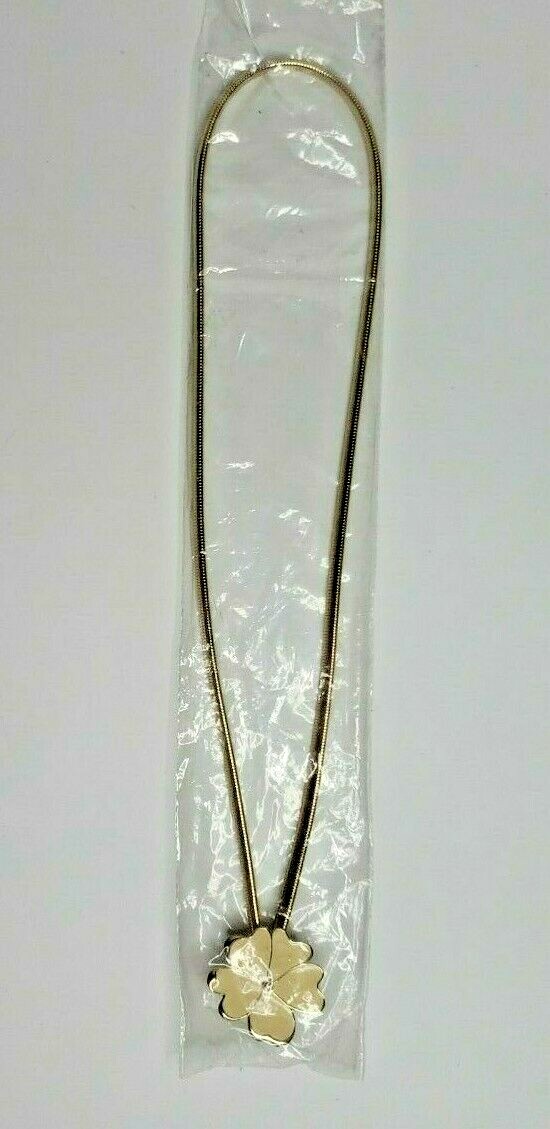 Vintage Gold Tone Stretch Belt With Flower Detail | eBay display picture 3