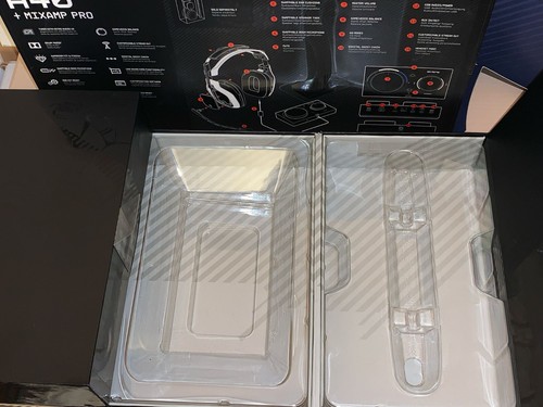 Logitech Astro A40 Mixamp Pro Tr Only + Empty Box w/out Headphone No Cables *See - Picture 14 of 24