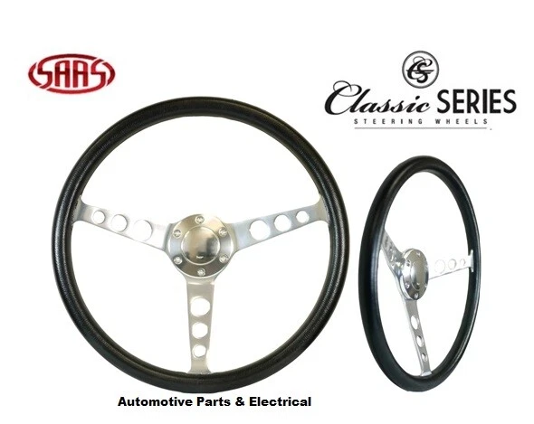 Holden HD HR SAAS Classic Poly Steering Wheel 380mm 15 inch