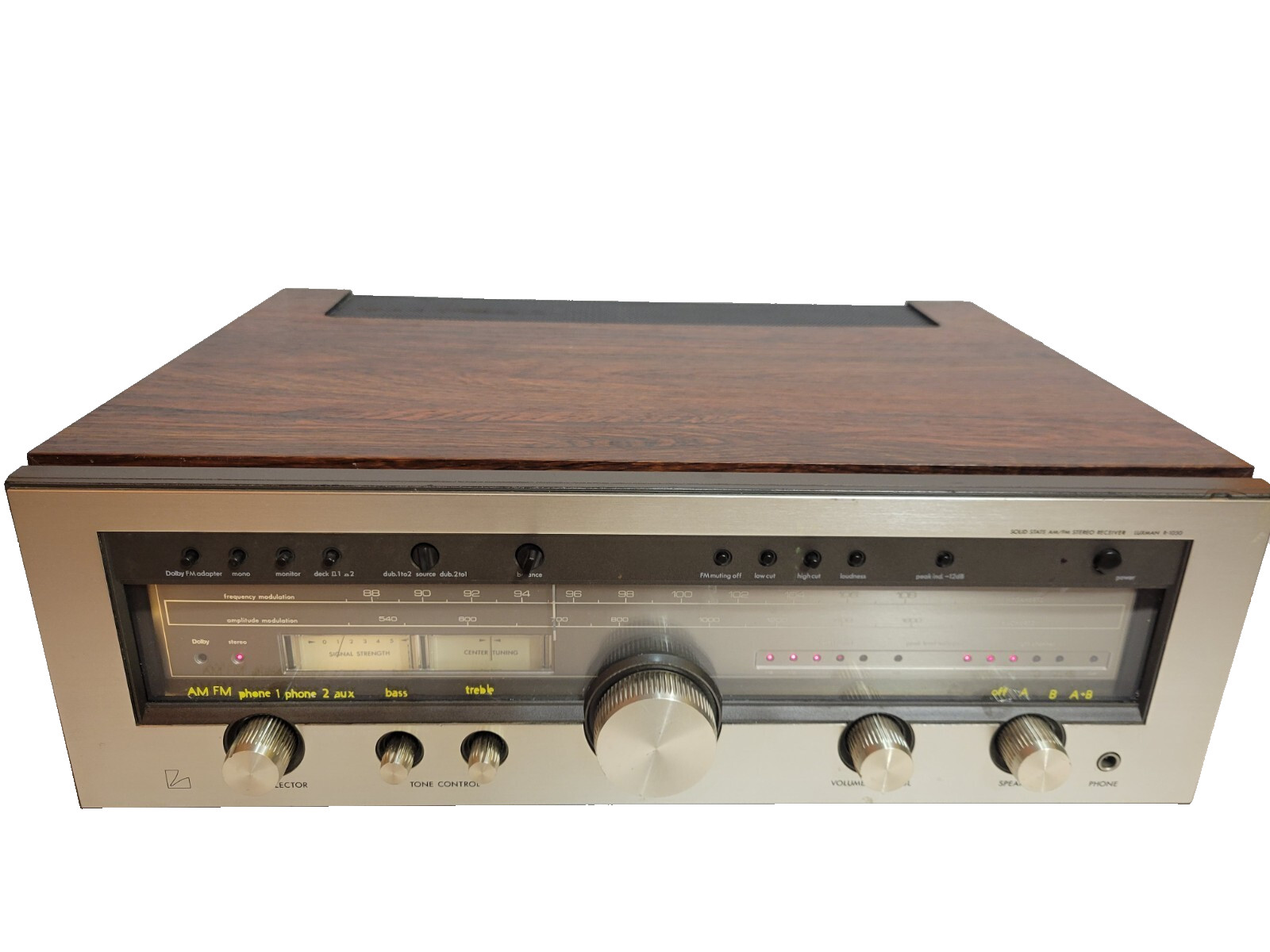 Luxman R-1050 vintage audio equipment - eBay listing photo 2