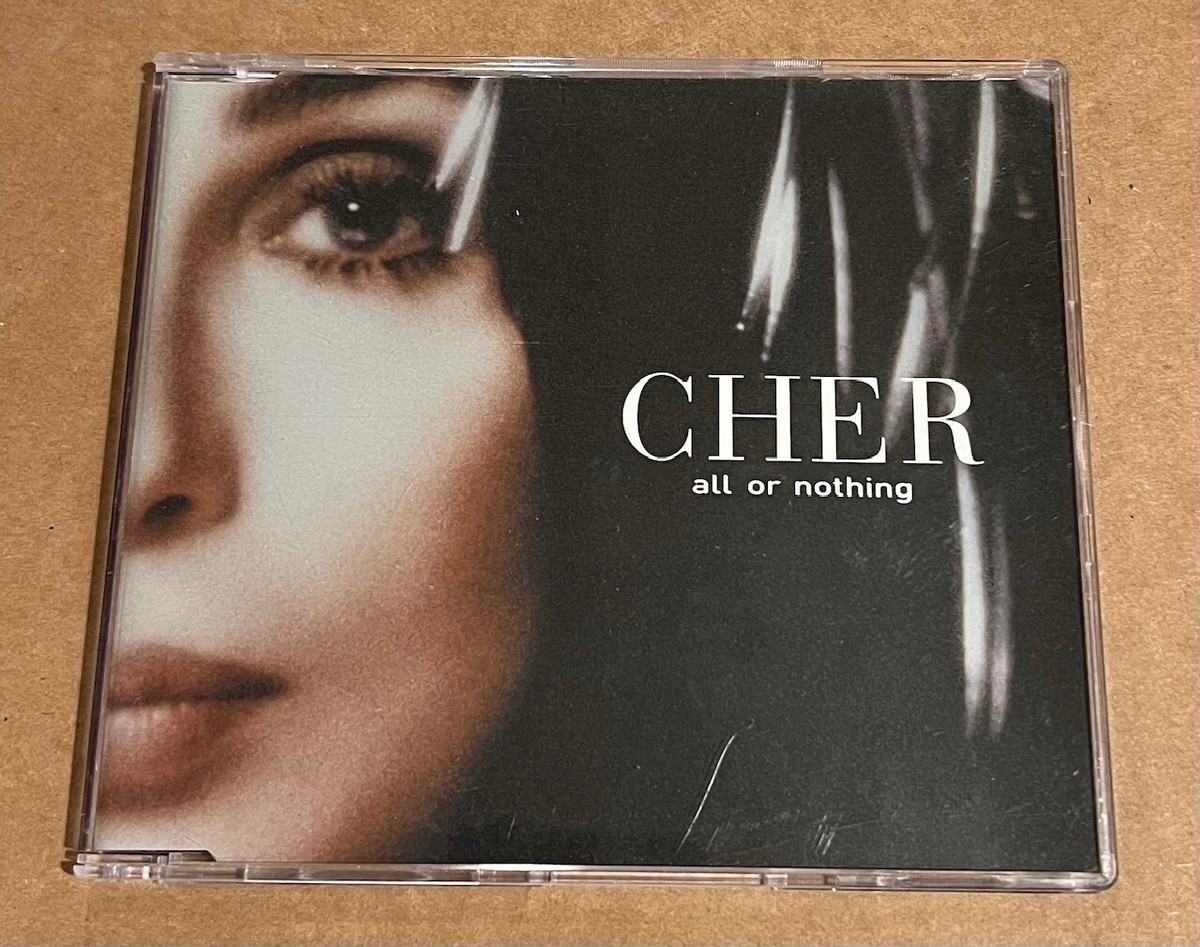シェール　All Or Nothing 　US盤 貴重 CDシングル Cher - All or Nothing RARE out of print import CD single '99