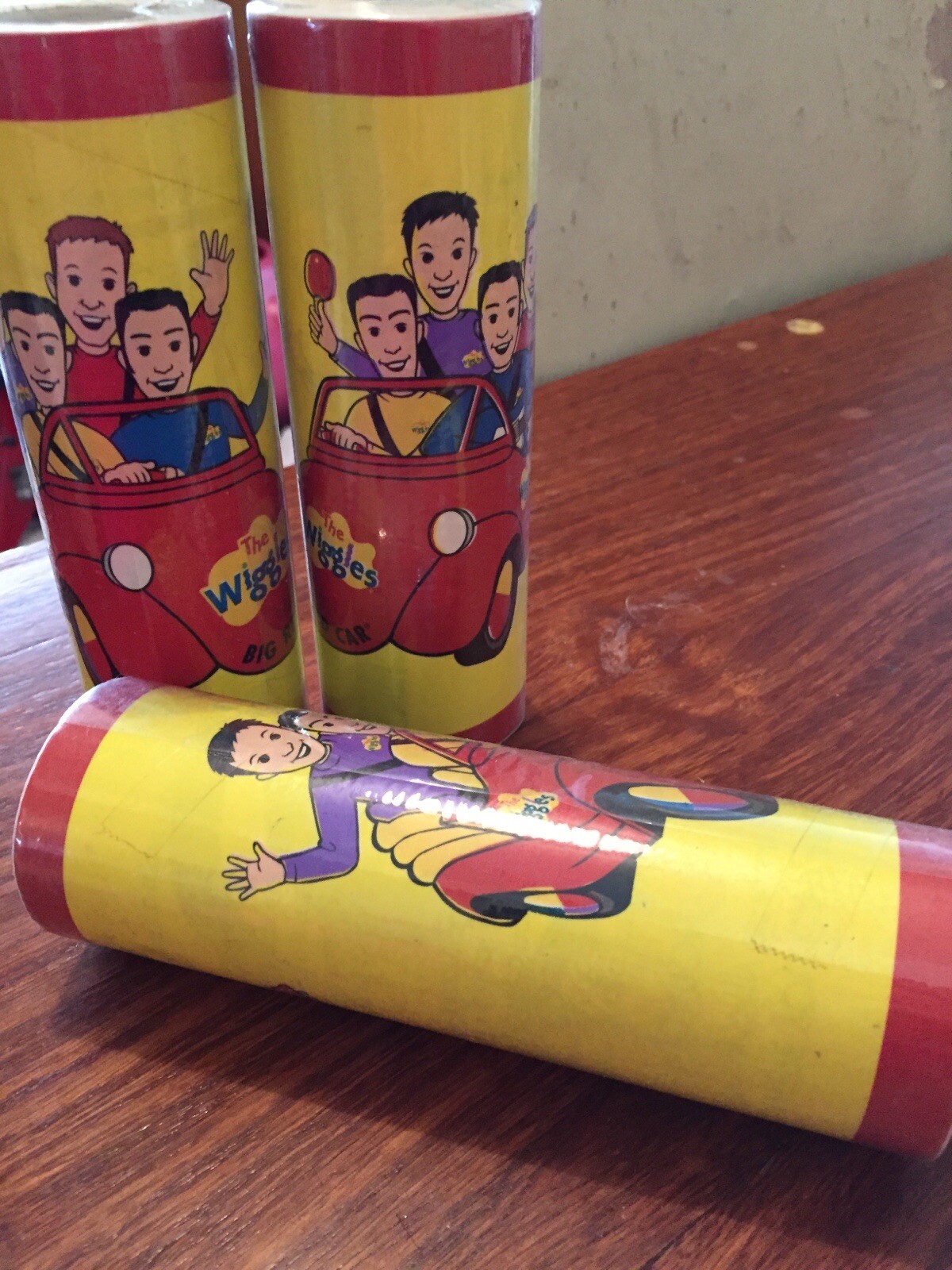 Vintage 3x Wallpaper Border Wiggles 3 Mtres X 15cm Wide Primary 2005