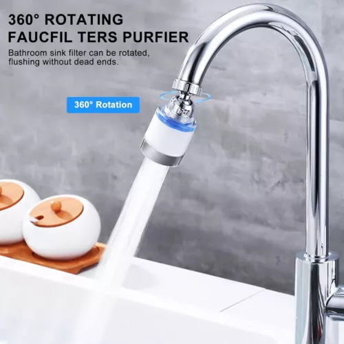 2×Faucet Water Filter System Kitchen Sink Mount Filtration Tap Purifier Clean US - Picture 14 of 16