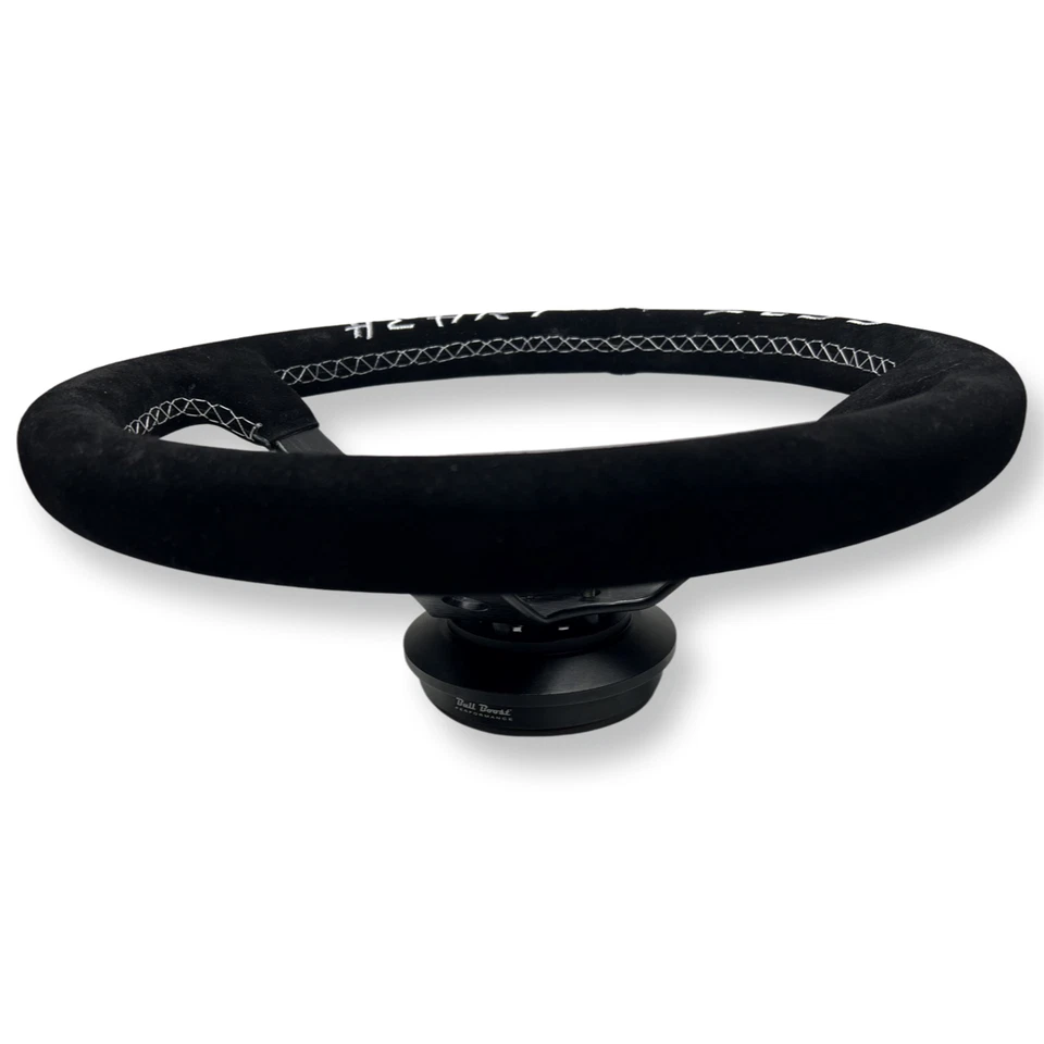 Kit adaptador de buje corto de volante de gamuza para 240SX 260Z 280Z 200X S13 S14 SR20 Foto 3 de 4