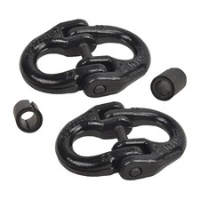 2 12 Safety Chain Towing Hitch Hammer Lock Connector For Heavy Duty Truck