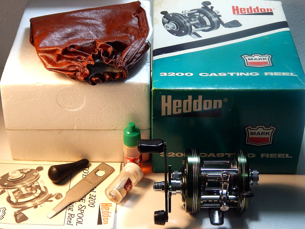 HEDDON MARKⅣ 3200 Heddon Mark IV Model 3200 Vintage Bait Casting Reel Old