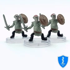 Svirfneblin Fighter x3 - Return of the Dragons #4 D&D Icons of the Realms