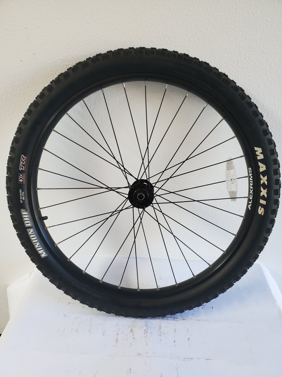 Maxxis Minion Dhf 27.5x2.80 35PSI Tubeless With ALEXRIMS MD35 And