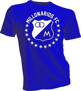 Millonarios-Futbol-Club-Colombia-Football-Soccer-T-Shirt-Camiseta-Postobon