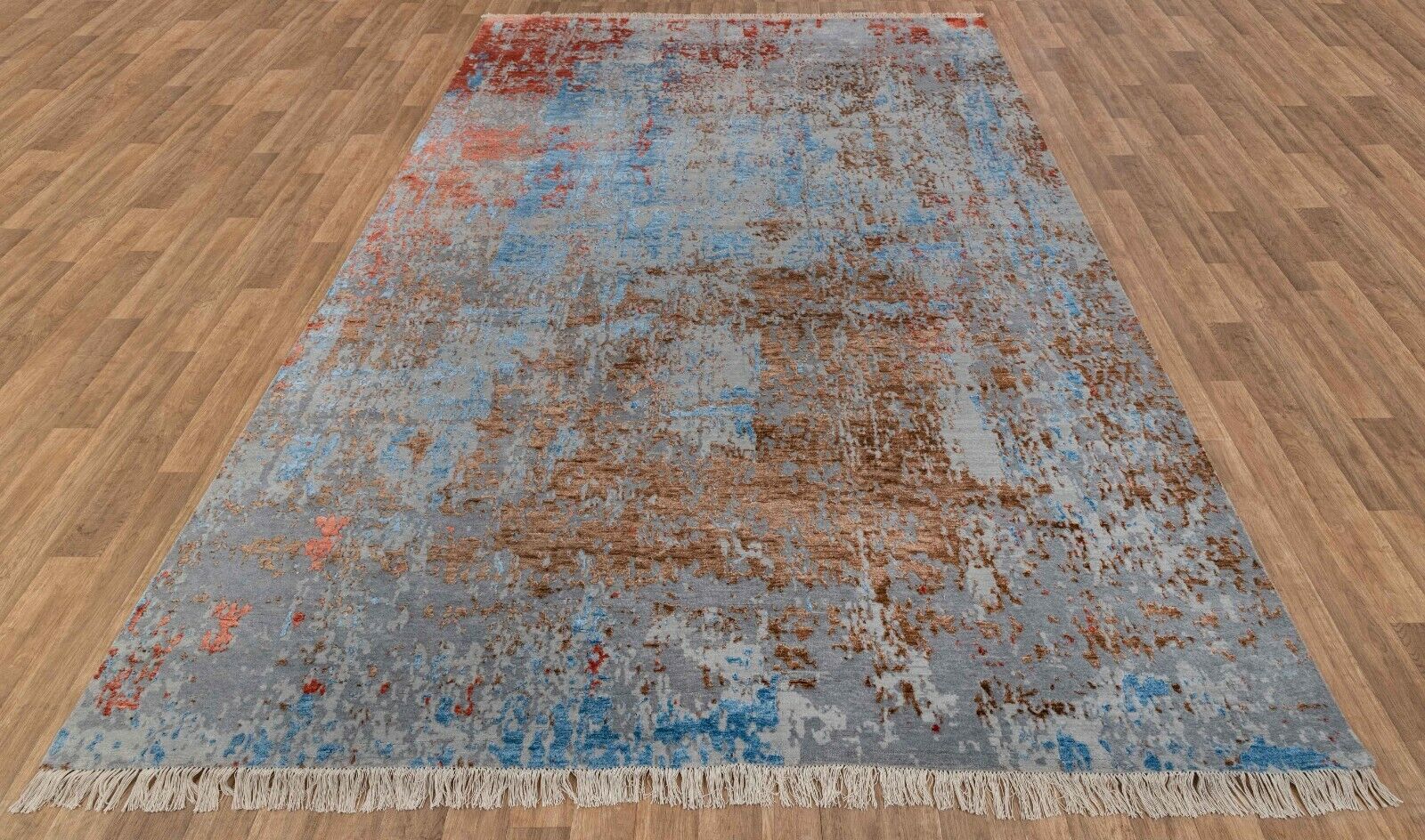 9x12 Designer Handknotted Rug Wool & Silk Rug with Free Shipping ..#4041