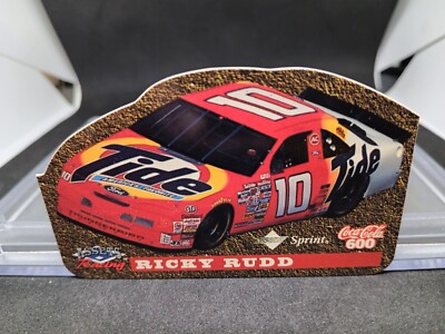 1995 Assets NASCAR Coca-Cola 600 Interactive Phone Card Ricky Rudd #10 Tide 