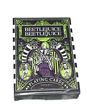 Beetlejuice Premium Playing Cards, Poker Size Standard Index by Theory11