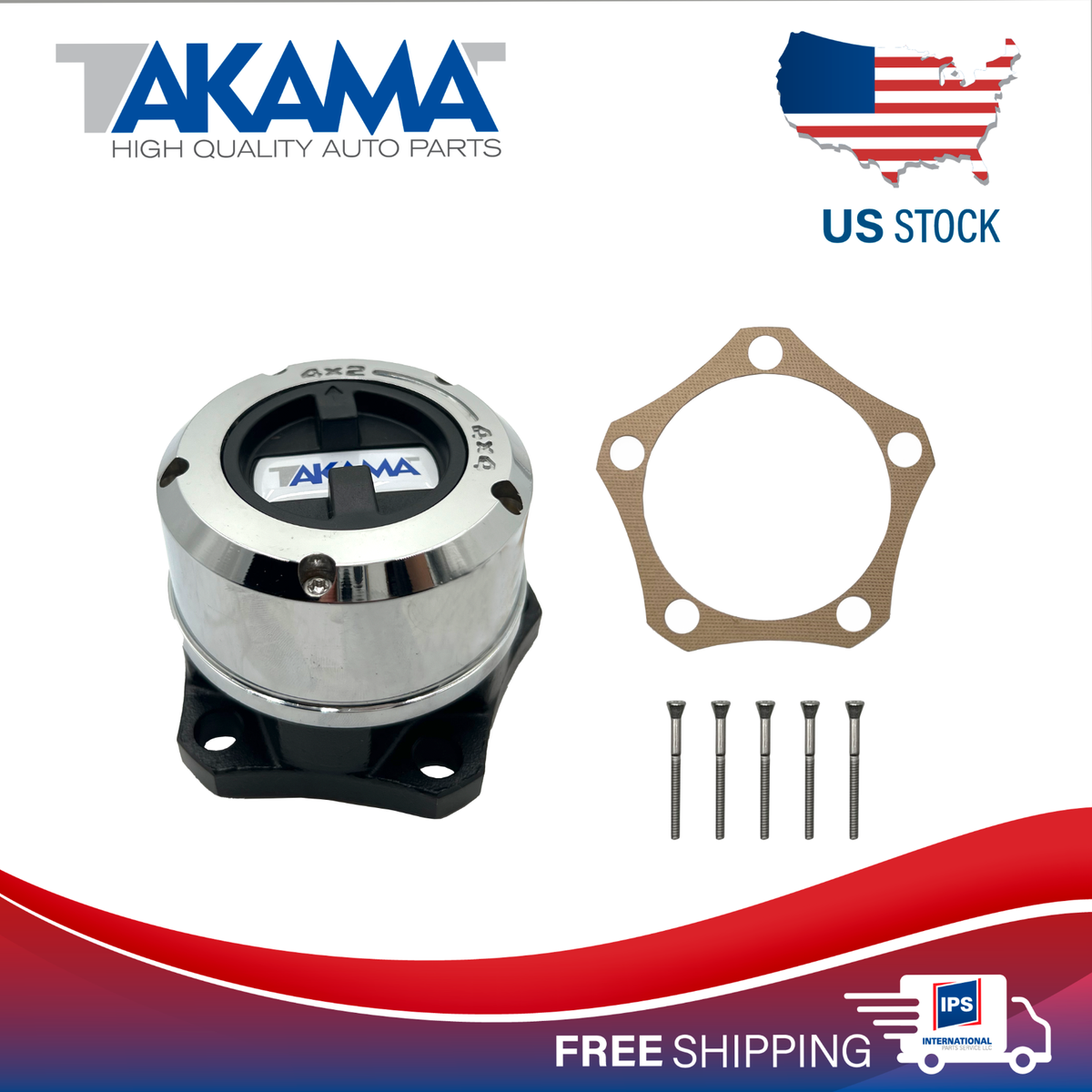 2pcs TAKAMA LOCKING HUBS FITS JEEP CJ5 CJ7 CJ8 1981-1986 AVM26 THE