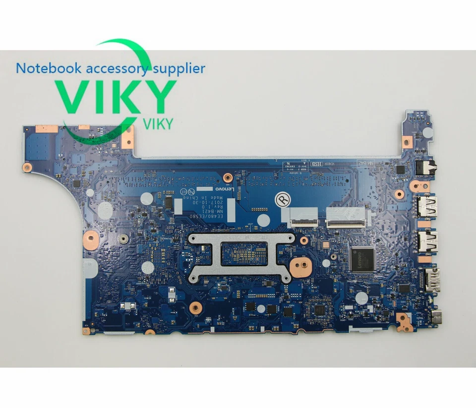 Laptop Motherboard 01LW918 For Lenovo ThinkPad E580 I5-8250U 2GB - Image 2 of 2