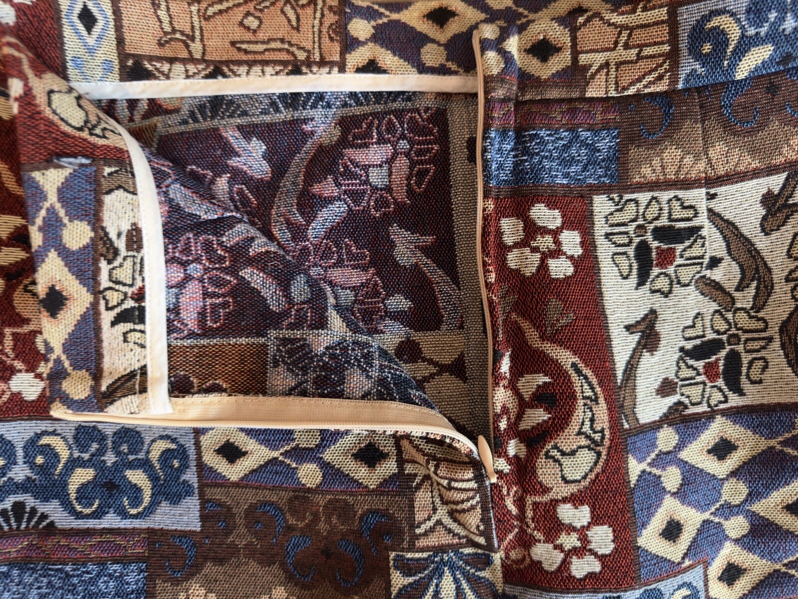 Patchwork Mini Skirt Size Medium - image 3