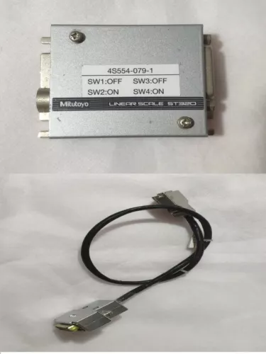 MITUTOYO LINEAR SCALE ST320 09AAA790 with connection cable
