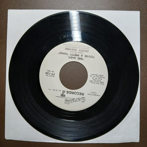 Soul JACKEY BEAVERS Where Did I Go Wrong / Gee Baby You're 45RPM 7" Vinyl Record - Picture 9 of 10