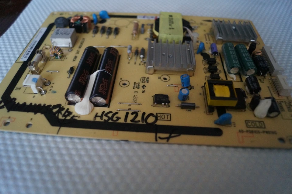 PSU POWER SUPPLY BOARD 40-P081C0-PWD1XG FOR 32" HANNSPREE HSG1210 LED TV - Image 2 of 4