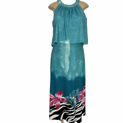 short sleeve sleeve maxi dress Lauren Puff Sleeve Maxi Dress Navy / M