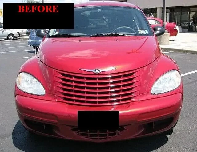 Chrysler PT CRUISER 2000-2005 CROMO PARRILLA MOLDURA 2001 2002 2003 2004 01 02 Foto 3 de 4