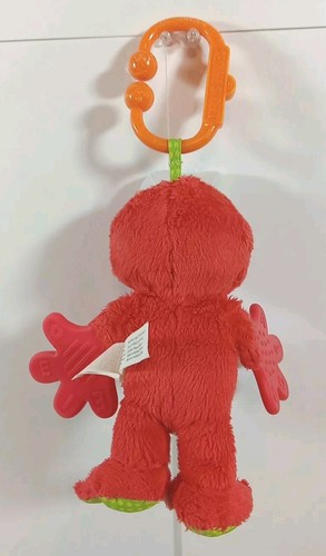 Munchkin Sesame Street Teether Babies Plush 7" Stuffed Toy,Crinkle Feet,Hanging - Picture 2 of 8