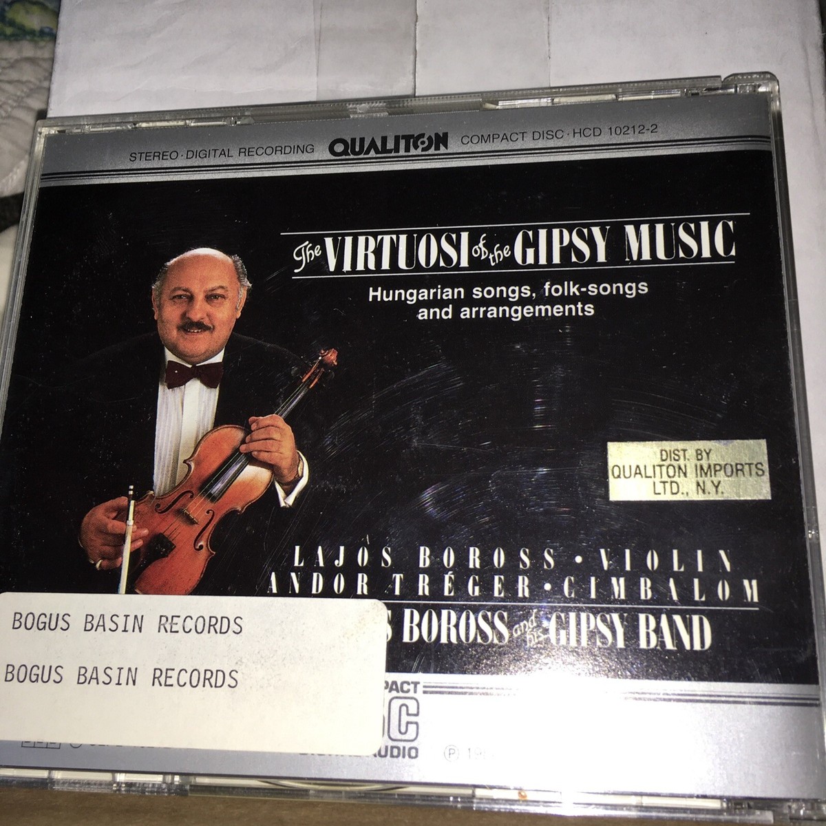 Lajos Boross And His Gipsy Band The Virtuosi Of gipsy Music SANYO