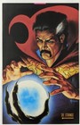 Dr Strange Shatterstar Marvel Masterpieces Comic Poster Art Pin-Up Original