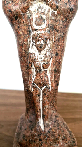 God Anubis Statue Guarding Goddess Isis - Symbol of Ancient Security - Picture 9 of 13