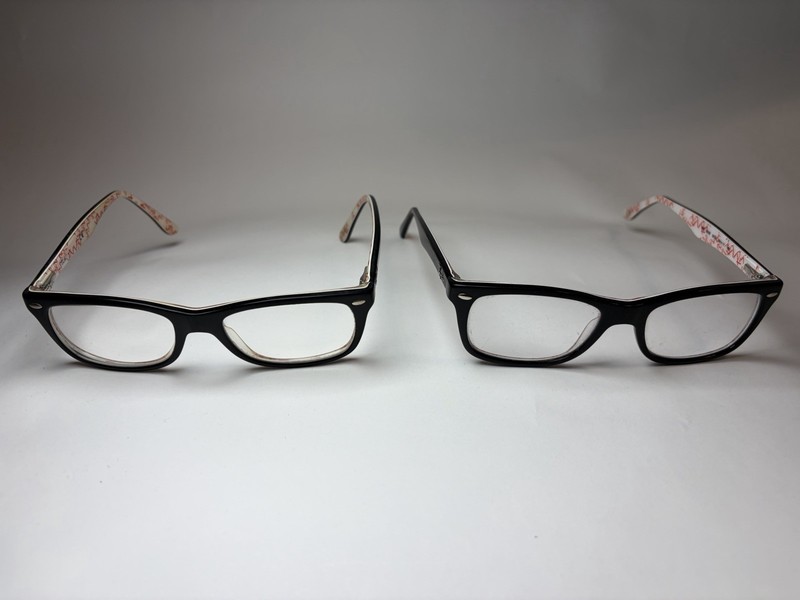 Ray-Ban Jr. Kids Black Full Rim Plastic Eyeglass - Frames Only Unisex