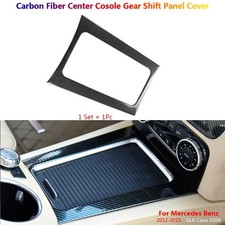 Car Center Console Gear Shift Panel Carbon Cover Trim For Mercedes Benz Glk X204 Car Center Console Gear Shift Panel Carbon Cover Trim For Mercedes Benz Glk X204
