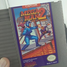 Mega Man 2 NES Nintendo Capcom 1989 Game and Box No Manual SEE PICS