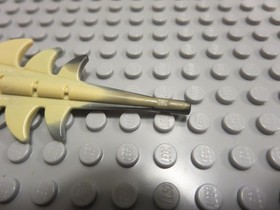 Lego Dragon Tail Barbed Marbled Black Pattern #1 51874pb01 Harry Potter 4767