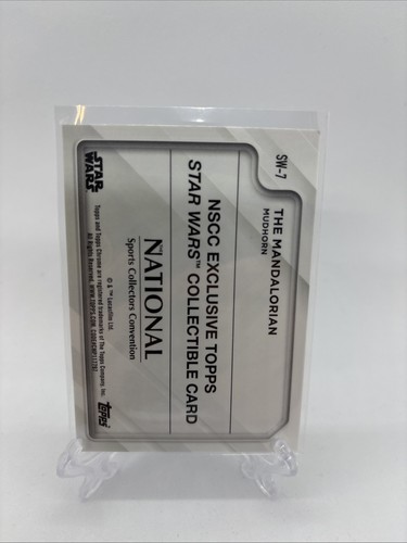 Convención Nacional Topps Star Wars Chrome 2025 The Mandalorian SW-7 - Imagen 2 de 2