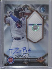 2018 Bowman Chrome 2017 AFL Fall Stars Relics 22/50 David Bote #AFLR-DB Auto 1og