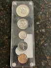 1956 US Proof Coin Set Franklin Hlf Qtr Dime Nickel Wheat Cent Silver Lot Sealed