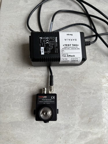 Thorlabs PDA10CS-EC 900-1700nm InGaAs Amplified Detector - Picture 2 of 9