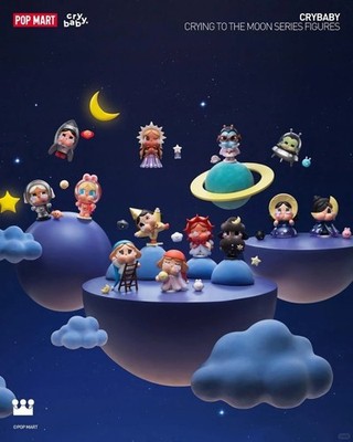 Crybaby To The Moon Series Figures Art Toy Hot Gift New Authentic