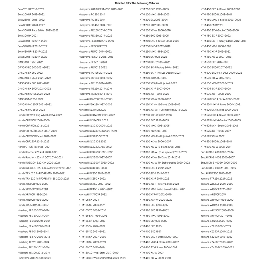 Protector de billet de velocímetro/computadora Trail Tech Endurance II - KTM 450 SMR 2022 Foto 2 de 2