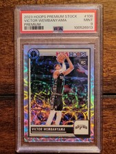 2023-24 Panini Nba Hoops Premium Stock - Victor Wembanyama #108 Premium Prizm...
