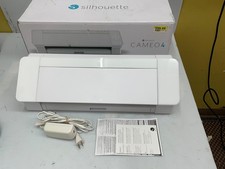 Silhouette Cameo 4 Classic Cutter - White w/ AC Cord and Box