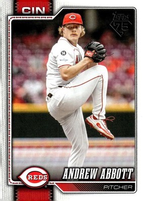2026 Topps #218 Andrew Abbott NM-MT Reds