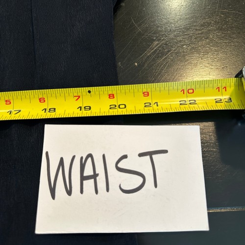 Chico's Travelers Strickjacke Staubtuch dunkelblau vorne offen 3/4 Arm Größe 1 - Bild 9 von 10