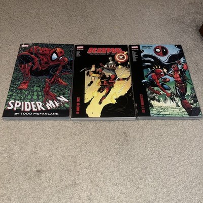 Marvel TPB Lot Epic Collection Spider-Man & Deadpool