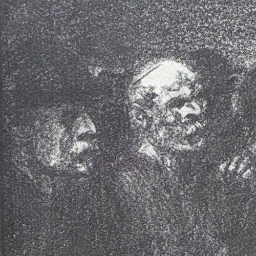 STEINLEN Théophile-Alexandre 1903 lithograph lithographie - Photo 3/4