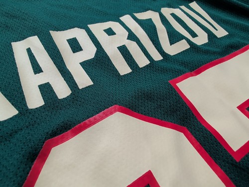 Mens XL NHL Apparel Minnesota Wild Kirill Kaprizov #97 Jersey Style Pullover NEW - Picture 15 of 18