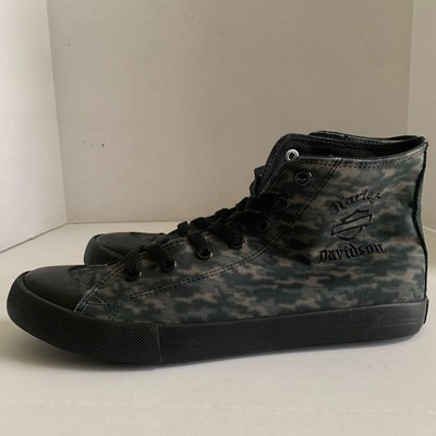 Harley Davidson Men's Size 8 Baxter High Top Camo Sneaker Shoes D93903 New
