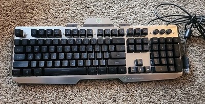 IOGEAR Kaliber Gaming HVER Aluminum Gaming Keyboard, GKB704L-BK